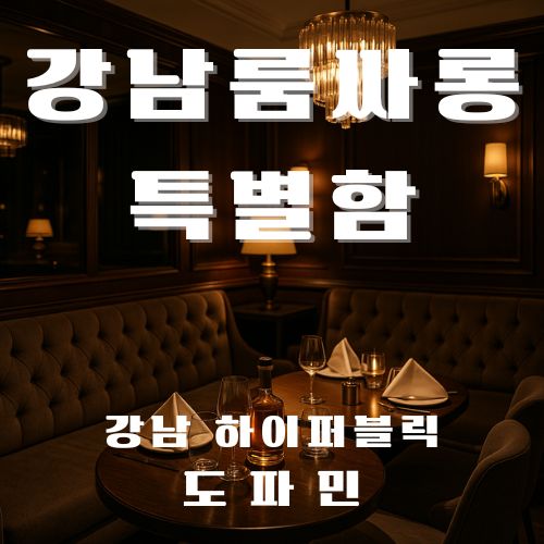 강남룸싸롱 특별함