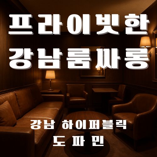 프라이빗한 강남룸싸롱